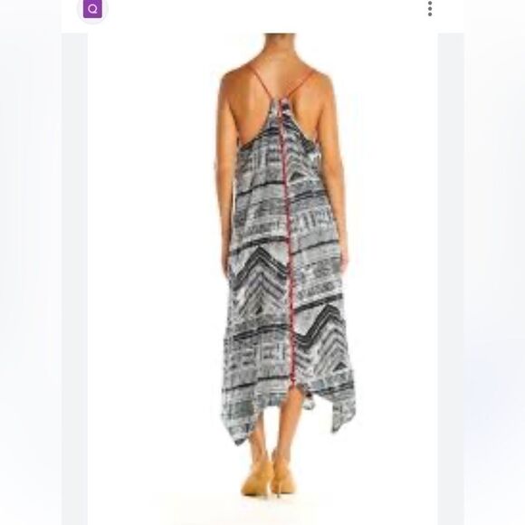 Akemi+Kin Rivera Tassel black and white red
Tie Women's Batik Anthropologie xs - Picture 2 of 14